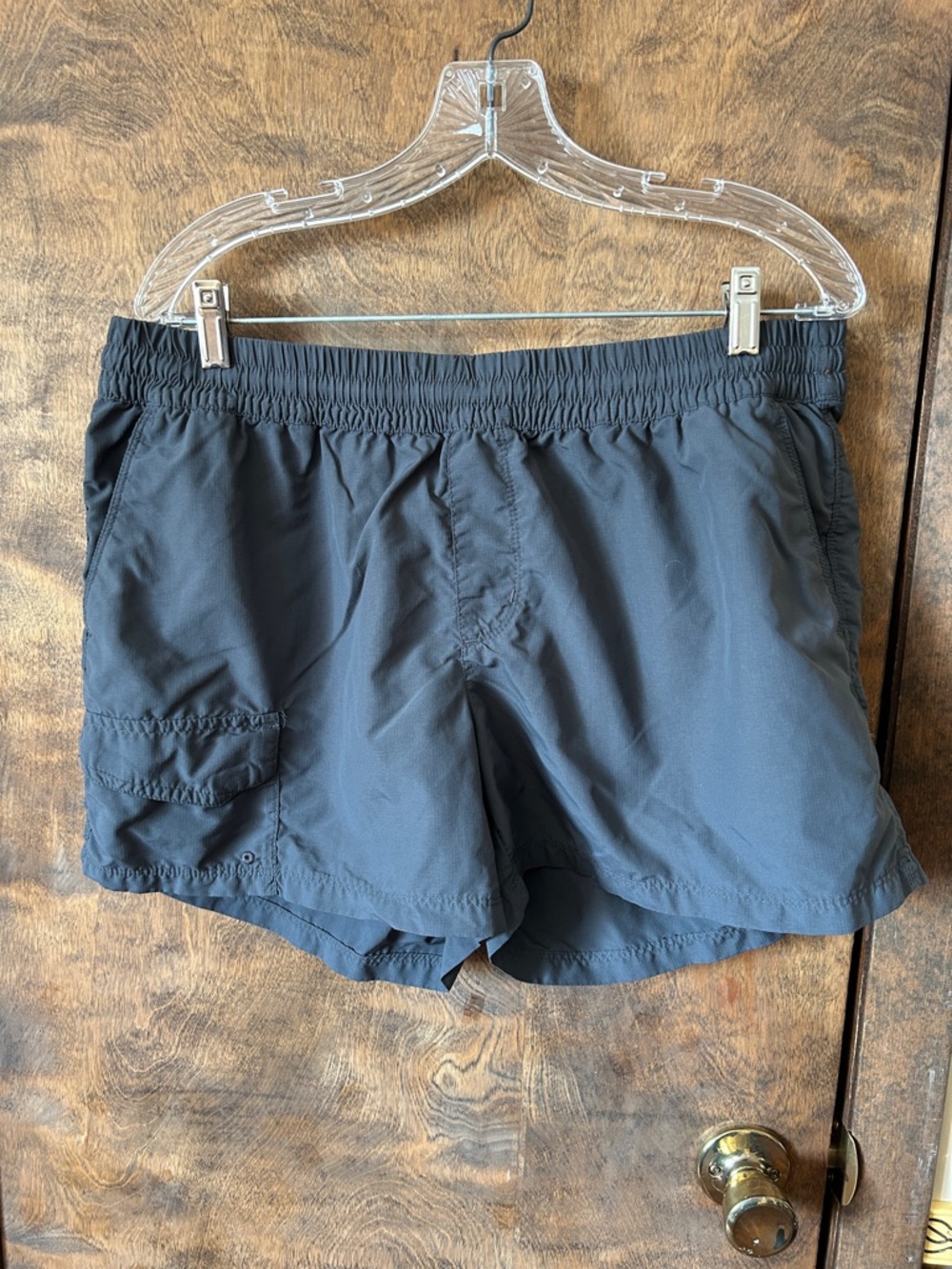 Women’s  Black running Shorts with Elastic Waist
